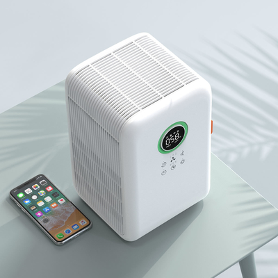 11W UV Desktop Air Sterilizer 100-240V White Home Appliance Air Cleaner