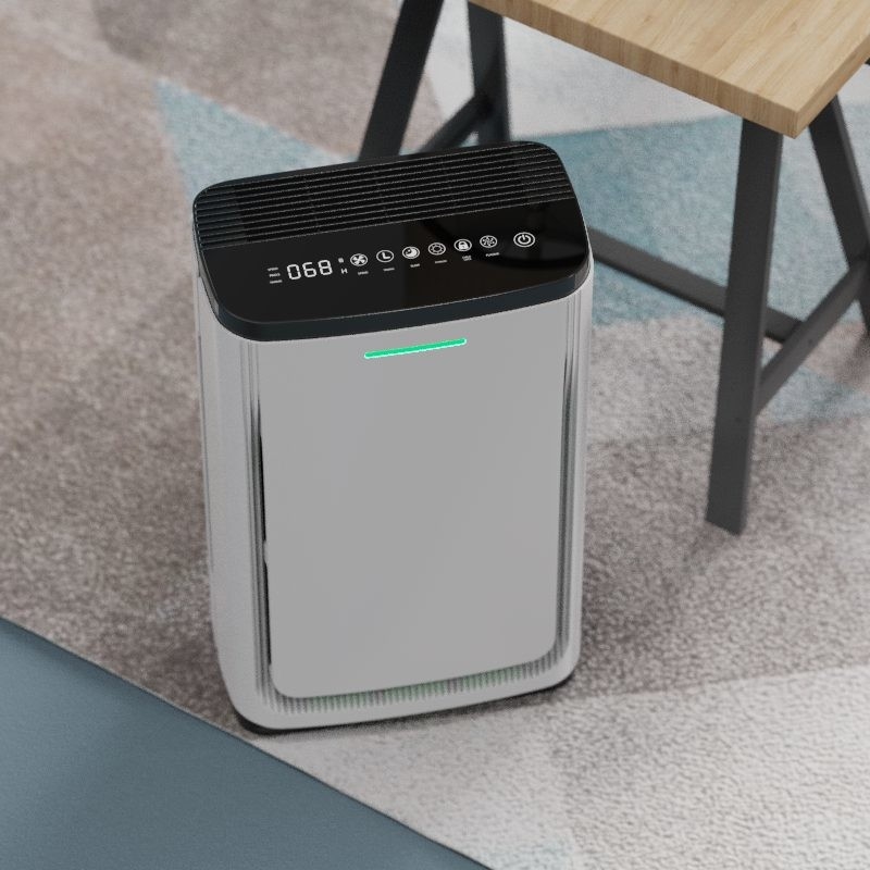 High Efficiency Intelligent True Hepa Home Air Purifiers UV Sterilization