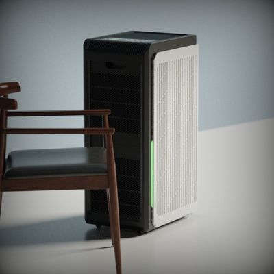 جهاز تنقية الهواء Hepa UV المثبت على الأرض لغرفة المكتب الكبيرة 65db